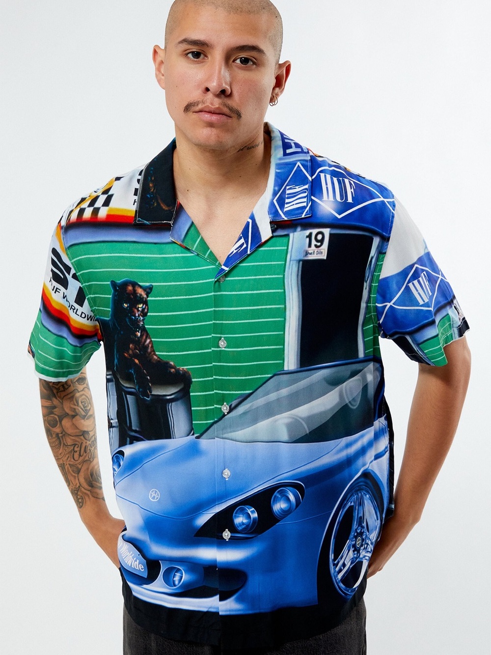 HUF Trophy Resort Camp Shirt